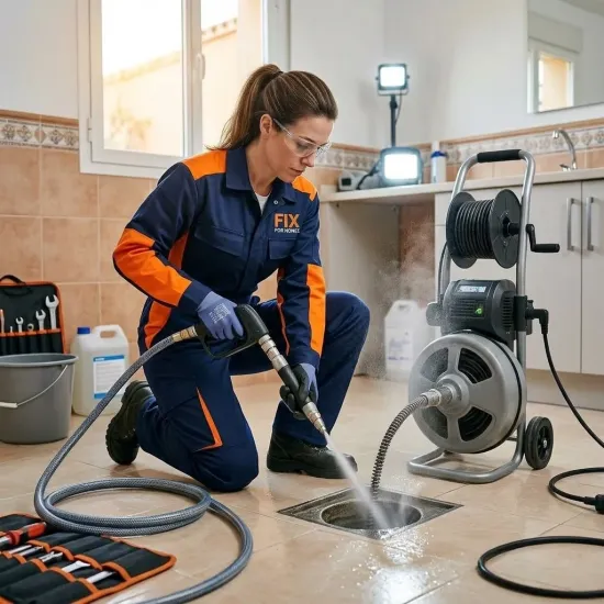 Reparación de Desatasco urgente en Barcelona · Fix for Homes - Reparadores del Hogar