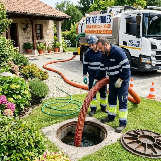 Reparación de Limpieza de fosas sépticas en Barcelona · Fix for Homes - Reparadores del Hogar